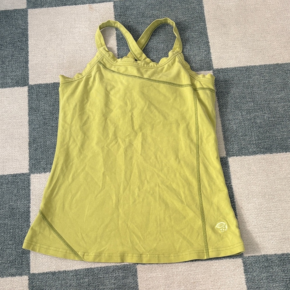 Mountain Hardwear Light Green Women's Tank Top